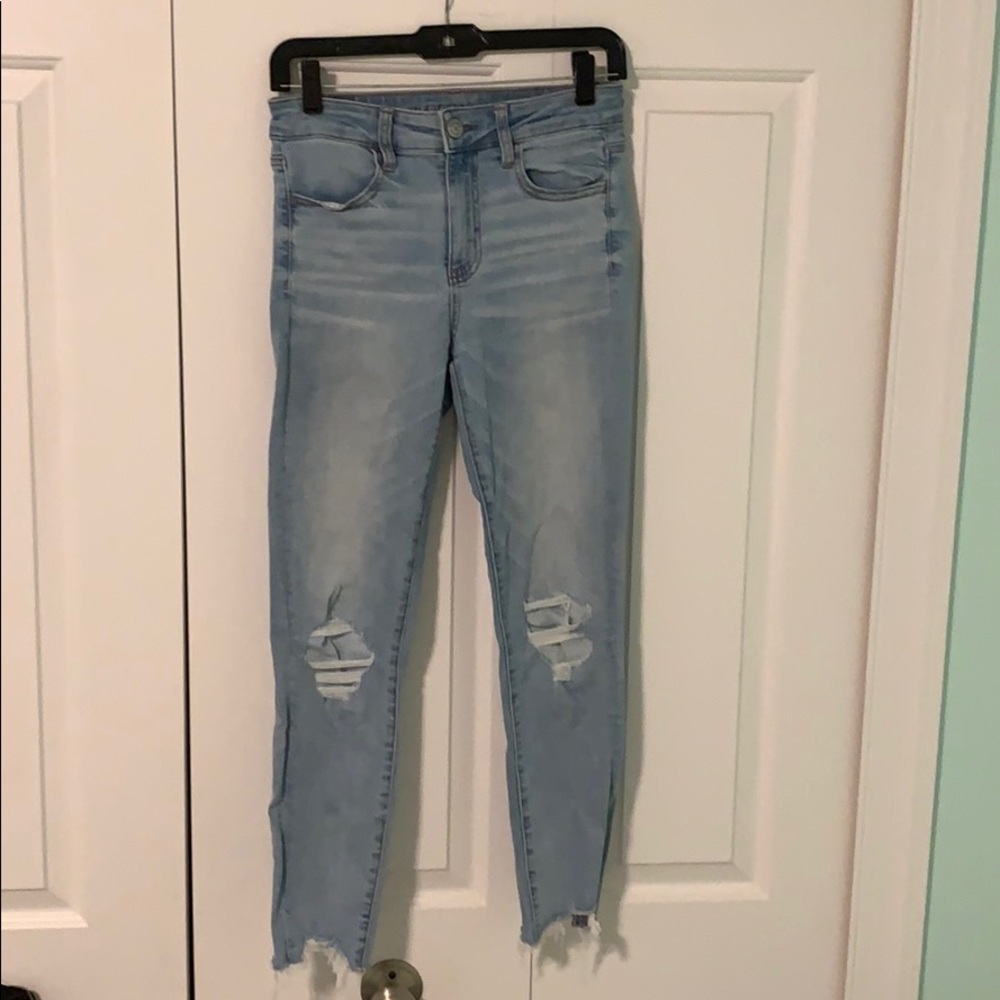 American Eagle SUPER STRETCH Hi-Rise jegging crop